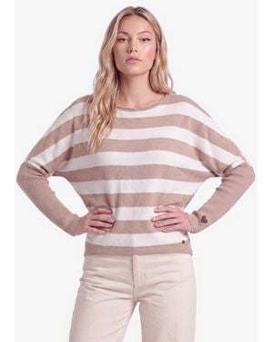 Key Largo Rundhalspullover Wkn Fenja Round - Pink