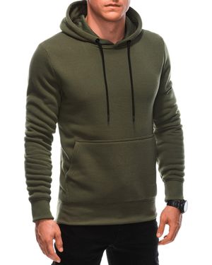 Edoti Kapuzensweatshirt Sweatshirt mit Kapuze für Männer - Grün