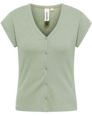 Ragwear T-Shirt NOMERA (Packung, 1-tlg) Nachhaltige & Vegane Mode - Grün