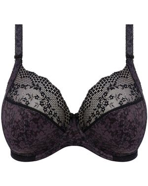 Elomi Soft- Lucie Dekolleté-BH I-M Cup - Schwarz