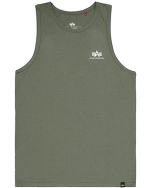 Alpha Industries Muscleshirt Men - Grün