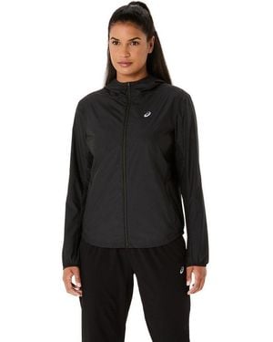 Asics Laufjacke Core Jacket Wasserabweisend, Windabweisend, Atmungsaktiv - Schwarz