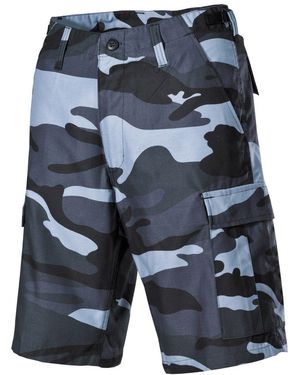 MFH Cargoshorts US Bermuda, BDU, mit Seitentaschen, skyblue - Blau