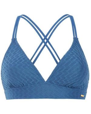 Protest Triangel-Bikini-Top Mixsuperas (Bikini-Oberteil, 1-St) - Blau