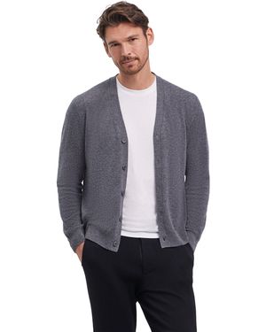 FALKE Strickjacke (1-tlg) aus reinem Kaschmir - Blau