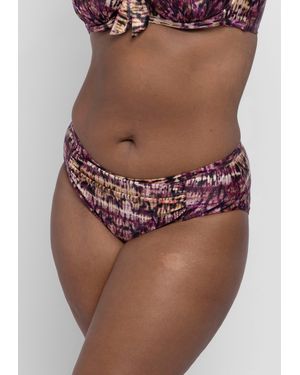 DORINA Bikini-Hose Amnesia (2er Pack) mit Batik-Print - Mehrfarbig
