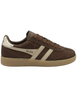 Gola Viper Sneaker Outdoorschuh Stilvoller Sneaker Im Retro-Design Mit Weichem Veloursleder Und - Braun