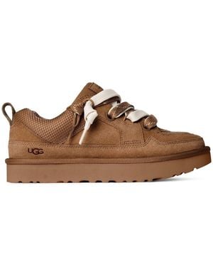 UGG Lo Lowmel Slip-On Sneaker Freizeitschuh, Halbschuh, Slipper Mit Praktischer Anziehlasche - Schwarz