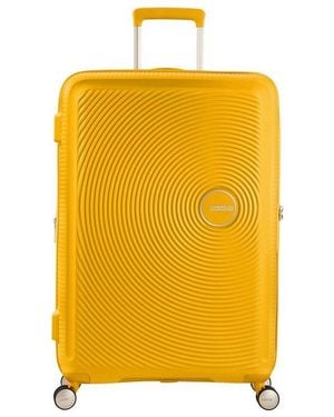 American Tourister Hartschalen-Trolley Soundbox, 4 Rollen - Gelb
