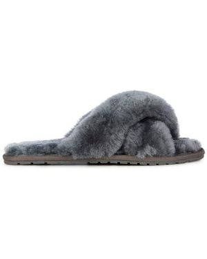 EMU Slipper Mayberry (100% Schaffell) Charcoalgrau Damen Hausschuh