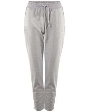 Bongual Relaxhose Loungehose krempelbar mit gerauter Innenseite - Grau