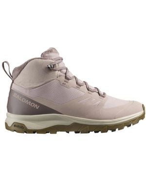 Salomon Outsnap Cswp W Winterstiefel Winterschuhe, Winterboots, Snowboots, Wasserdicht - Schwarz