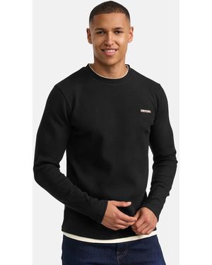 INDICODE Langarmshirt INSigfinn - Schwarz