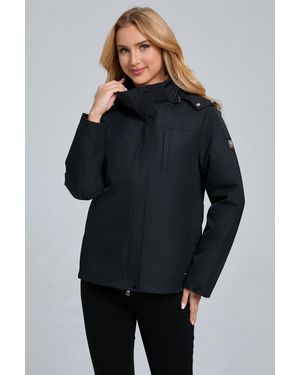 FUNK SINCE 1776 Kurzjacke Outdoorjacke und abnehmbarer Innensteppjacke - Blau