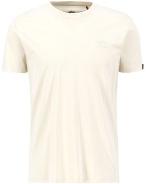 Alpha Industries Shirt Men - Weiß