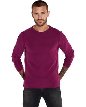 emilio adani Rundhalspullover Pullover uni - Lila