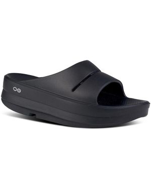 OOFOS OOmeaga OOahh Riemchensandale (Paar, 0-tlg) - Schwarz