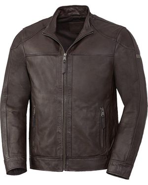 Ross & Cole Lederjacke vielseitig für den kernig-maskulinen Stil - Grau