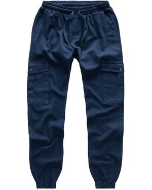 Rock Creek Cargohose Caroghose mit Taschen RC-2356 - Blau