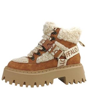 Buffalo Schnürstiefel - Mettallic