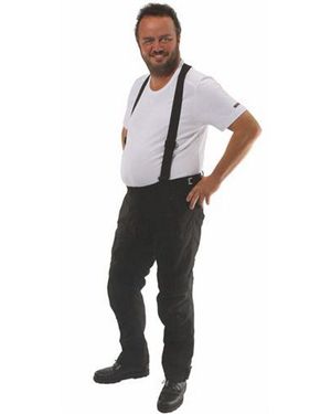 Germot Motorradhose Flex Pro Textilhose extra-kurz schwarz