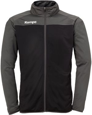 Kempa Sweatjacke Prime Polyesterjacke Dunkel Polyester - Schwarz