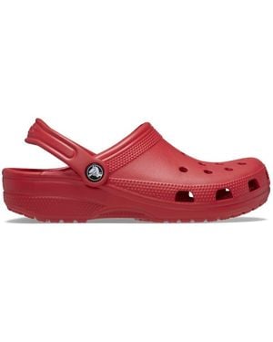 Crocs™ Classic Clog Clog, Sommerschuh, Schlappen, Hausschuh Passt Zu Jibbitz - Rot