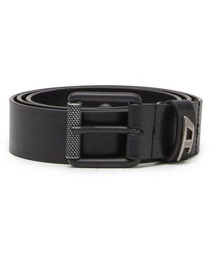 DIESEL Ledergürtel Herren Gürtel Leder B-Dave Ii - Schwarz