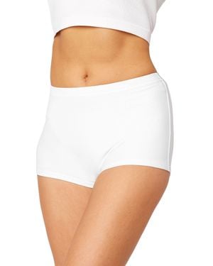 Merry Style Badeshorts Bikinihose Schwimmhose Bikini-Slip L23L1 schnell trocknend - Weiß