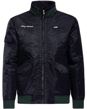 King Kerosin Collegejacke Kustom Kulture (1-St) mit vielen Taschen - Blau