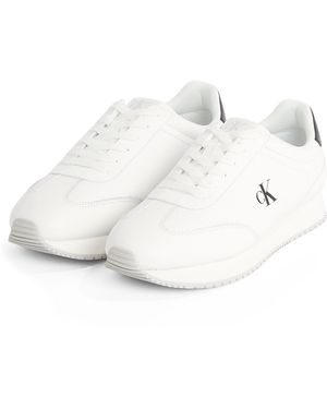 Calvin Klein RUNNER LACEUP TC Plateausneaker - Weiß