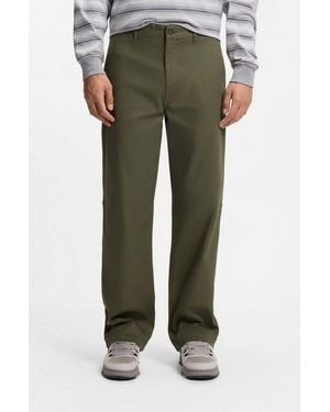 HUGO Chinohose Zarik Regular Fit Mit Schmalem Bein - Grün