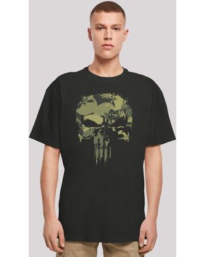 F4NT4STIC Shirt Marvel Punisher Premium Qualität - Grün