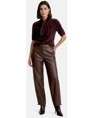 Zero Kurzarmshirt Damen Kurzarm (1-Tlg) Plain/ Ohne Details - Rot