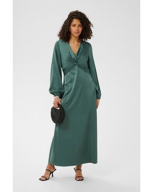 Kaffe Blusenkleid Kleid Kasadie - Grün