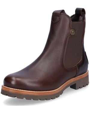 Panama Jack Damen Chelsea Boot Dunkelbraun Chelseaboots