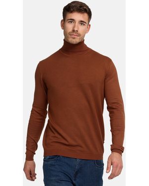JEFF Strickpullover Malcolm - Braun