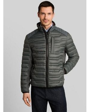 Tom Tailor Winterjacke Jacken Lightweight Hybrid Steppjacke Mit Stehkragen - Grau