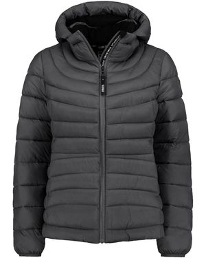 Sublevel Steppjacke Übergangsjacke leicht für Herbst & Winter Outdoor Freizeit - Schwarz