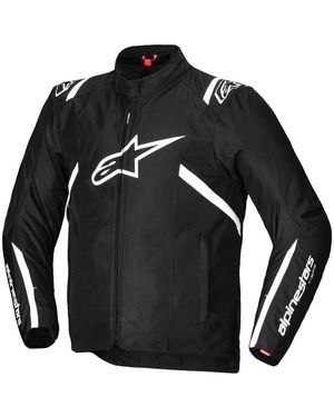 Alpinestars Motorradjacke T-Sps V2 Waterproof Jacke Weiss Motorradjacke Herren - Schwarz