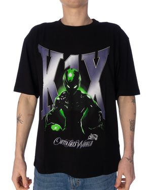 K1X T-Shirt Alien Built - Schwarz