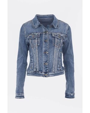 La Strada Jeansjacke - Blau