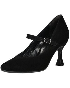 Paul Green Pumps Veloursleder Slingpumps - Schwarz