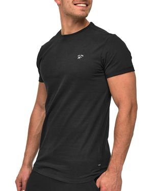 INDICODE Rundhalsshirt INKloge - Schwarz