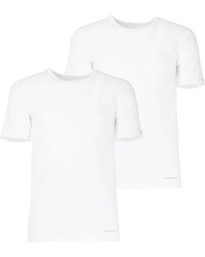 Baldessarini T-Shirt Monaco (2-tlg., 2er Pack) Kurzarm, Rundhalsausschnitt - Weiß