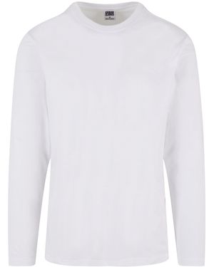 Urban Classics Basic Longsleeve (1-tlg) - Weiß