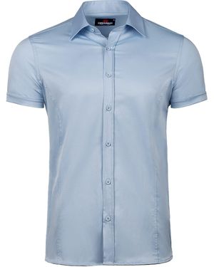 Cipo & Baxx Businesshemd Regular Fit im klassischen Design - Blau