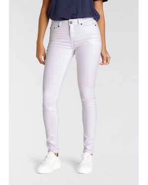 Arizona Skinny-Fit-Jeans Ultra Soft Hohe Leibhöhe, Lang, Aus Baumwolle, Polyester Und Elasthan - Blau