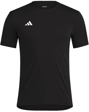 adidas Originals Adizero T-Shirt Kurzarm-Shirts Polyester - Schwarz