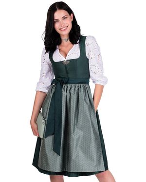 Marjo Midi Dirndl 2tlg. - Grau